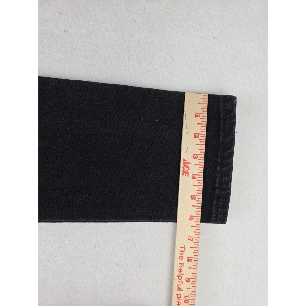 Levi's 510 Men's‎ 34x34 Skinny Fit Jean Fit Black Denim (32x31 READ)